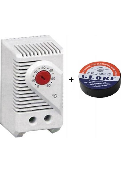 Ray Tipi Termostat Isıtıcı Için Kırmızı Globe Bant Hediyeli
