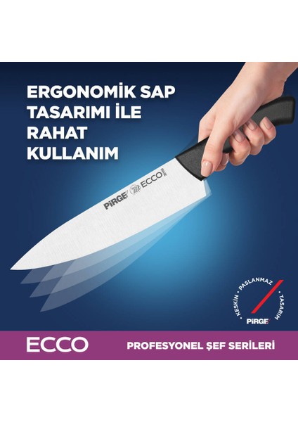 Ecco Şef Çantalı Bıçak Seti 6 Parça - 35194
