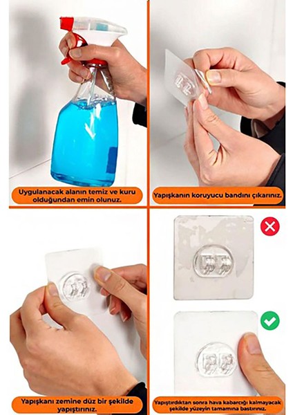Yapışkanlı Raflı Tuvalet Kağıtlığı