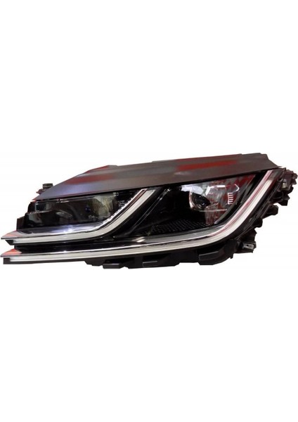 Far Sol LED + Beyin - 3G8941773F-WISCO - Volkswagen Arteon 18 ve Sonrası Uyumlu