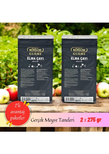 Elma Çayı Amasya 275 gr (2'li Paket)
