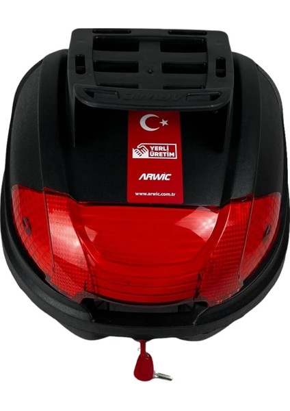 Motosiklet Arka Çanta 32 Litre Kargo Siyah Çanta