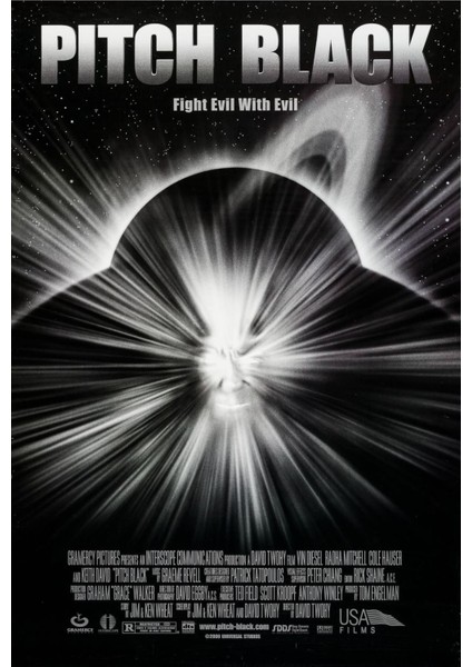 Pitch Black (2000) 1 (Folyo / Afiş / Poster) 5092 ( 35 cm x 50 cm )