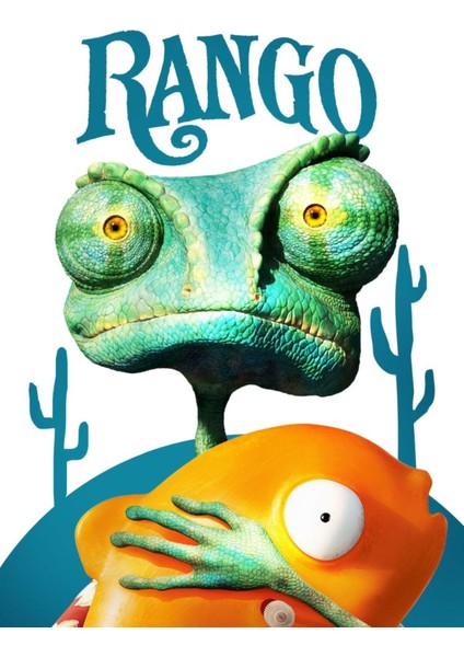 Rango (2011) 3 Afiş - Poster (Folyo / Afiş / Poster) 5309 ( 35 cm x 50 cm )