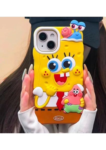 Apple iPhone 11 Uyumlu Kabartmalı Figürlü Silikon Kılıfı