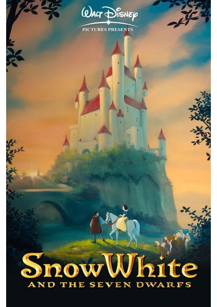 Snow White And The Seven Dwarfs (1937) 4 Afiş - Poster (Folyo / Afiş / Poster) 5800 ( 35 cm x 50 cm )