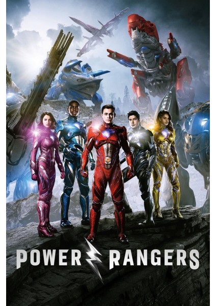 Power Rangers (2017) 9 Afiş - Poster (Folyo / Afiş / Poster) 5171 ( 35 cm x 50 cm )