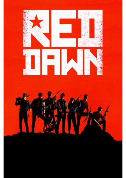 Red Dawn (1984) Afiş - Poster (Folyo / Afiş / Poster) 5360 ( 35 cm x 50 cm )