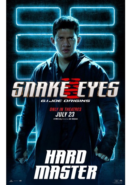 Snake Eyes G.ı. Joe Origins (2021) 15 Afiş - Poster (Folyo / Afiş / Poster) 5792 ( 35 cm x 50 cm )