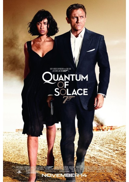 Quantum Of Solace (2008) 2 Afiş - Poster (Folyo / Afiş / Poster) 5246 ( 35 cm x 50 cm )