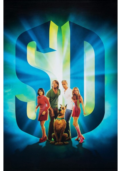Scooby-Doo (2002) 2 Afiş - Poster (Folyo / Afiş / Poster) 5616 ( 35 cm x 50 cm )