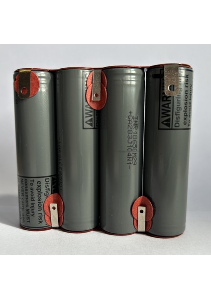 Chem 14.4V 4s Sıralı Matkap Pili 2900MAH Li-Ion Şarjlı Pil Grubu INR18650-M29 6A fırsatları