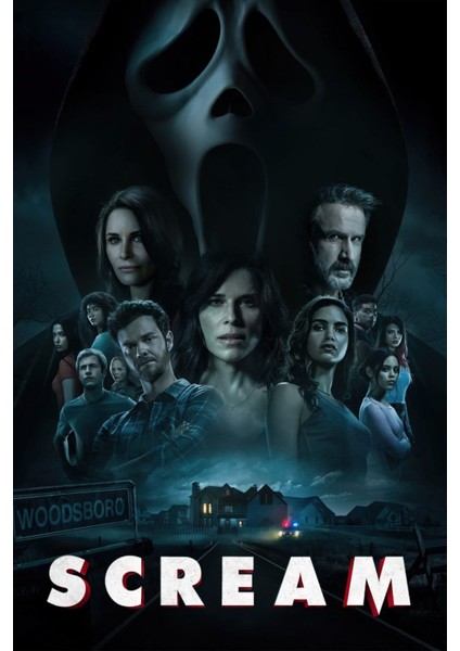 Scream (2022) 13 Afiş - Poster (Folyo / Afiş / Poster) 5644 ( 35 cm x 50 cm )