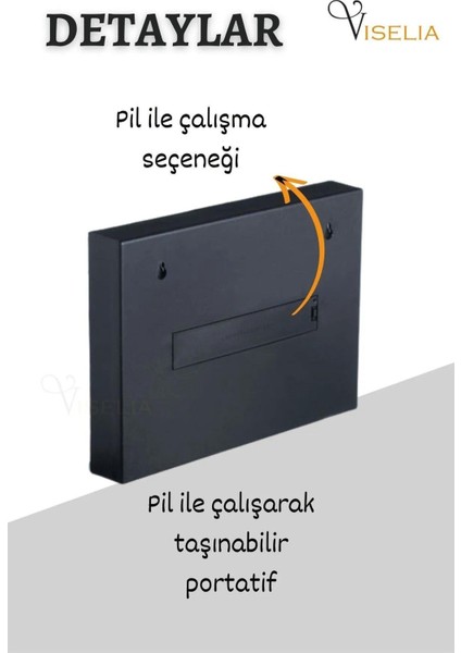 LED Message Light Box 96 Harfli Dekoratif LED Işıklı Mesaj Panosu 30*22 cm USB ve Pilli modelleri