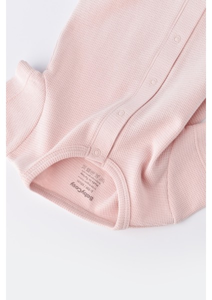 Bebek Şort Kollu Tulum, %100 Organik Pamuk, Bebek ve Yenidoğan Serisi - CSYW1017