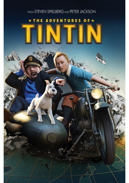 The Adventures Of Tintin The Secret Of The Unicorn (2011) Afiş - Poster (Folyo / Afiş / Poster) 6510 ( 35 cm x 50 cm )