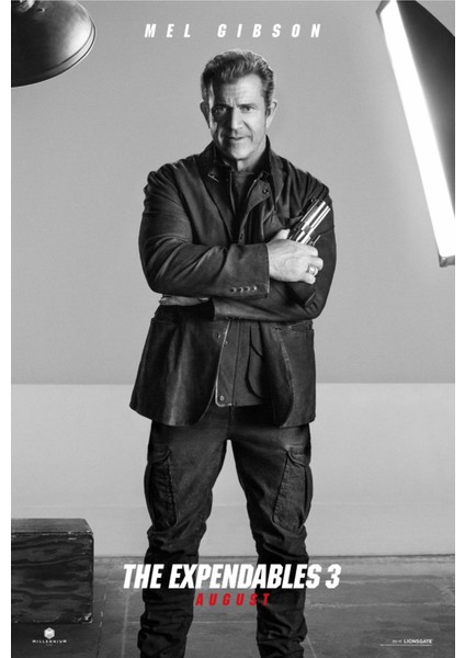 The Expendables 3 (2014) 8 Afiş - Poster (Folyo / Afiş / Poster) 6879 ( 35 cm x 50 cm )