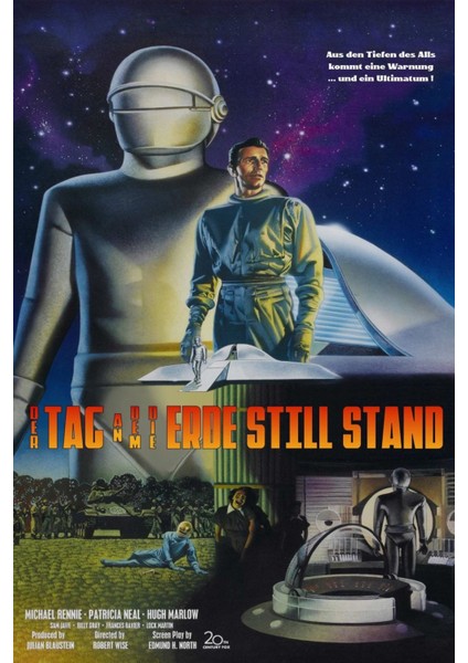 The Day The Earth Stood Still (1951) Afiş - Poster (Folyo / Afiş / Poster) 6773 ( 35 cm x 50 cm )