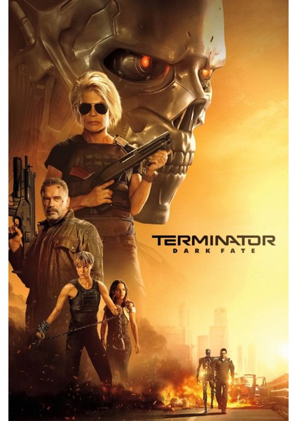 Terminator Dark Fate (2019) 3 Afiş - Poster (Folyo / Afiş / Poster) 6432 ( 35 cm x 50 cm )