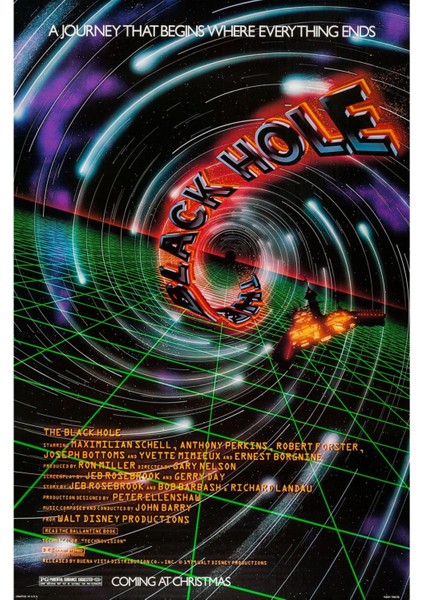 The Black Hole (1979) 1 Afiş - Poster (Folyo / Afiş / Poster) 6611 ( 35 cm x 50 cm )