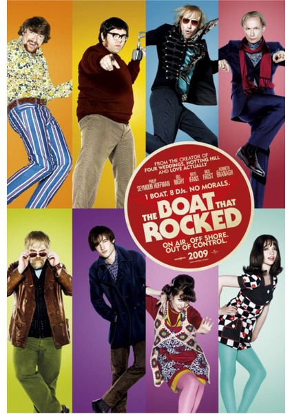 The Boat That Rocked (2009) Afiş - Poster (Folyo / Afiş / Poster) 6622 ( 35 cm x 50 cm )
