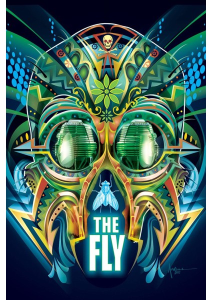 The Fly (1986) 3 Afiş - Poster (Folyo / Afiş / Poster) 6969 ( 35 cm x 50 cm )