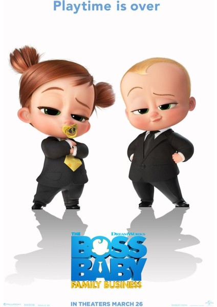 The Boss Baby Family Business (2021) Afiş - Poster (Folyo / Afiş / Poster) 6636 ( 35 cm x 50 cm )