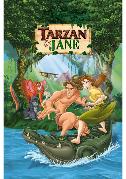 Tarzan & Jane (2002) 0001 Afiş - Poster (Folyo / Afiş / Poster) 6353 ( 35 cm x 50 cm )