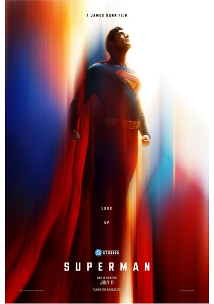 Superman (2025) 0001 Afiş - Poster (Folyo / Afiş / Poster) 6292 ( 35 cm x 50 cm )