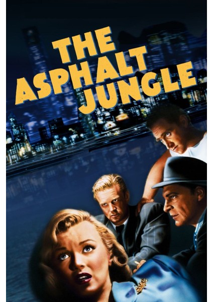 The Asphalt Jungle (1950) Afiş - Poster (Folyo / Afiş / Poster) 6548 ( 35 cm x 50 cm )
