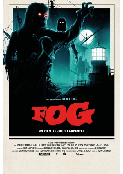 The Fog (1980) 2 Afiş - Poster (Folyo / Afiş / Poster) 6973 ( 35 cm x 50 cm )