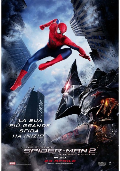 The Amazing Spider-Man 2 (2014) 4 Afiş - Poster (Folyo / Afiş / Poster) 6526 ( 35 cm x 50 cm )