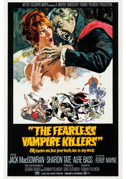 The Fearless Vampire Killers (1967) 2 Afiş - Poster (Folyo / Afiş / Poster) 6930 ( 35 cm x 50 cm )