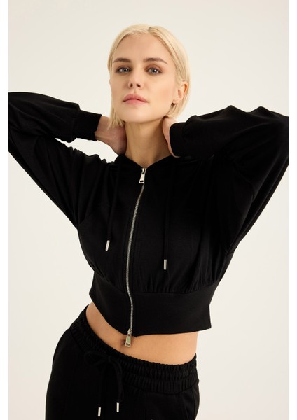 Yumuşak Kumaşlı Crop Sweat Takımı fırsatları