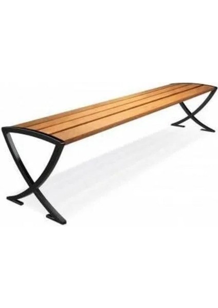 Ahşap Bank Bench Oturma Bankı x Ayaklı