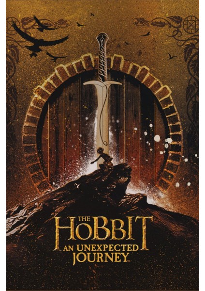 The Hobbit An Unexpected Journey (2012) 0001 Afiş - Poster (Folyo / Afiş / Poster) 7147 ( 35 cm x 50 cm )