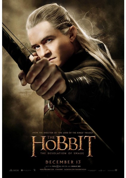 The Hobbit The Desolation Of Smaug (2013) 9 Afiş - Poster (Folyo / Afiş / Poster) 7178 ( 35 cm x 50 cm )