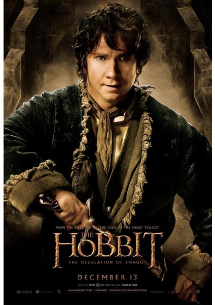 The Hobbit The Desolation Of Smaug (2013) 7 Afiş - Poster (Folyo / Afiş / Poster) 7176 ( 35 cm x 50 cm )