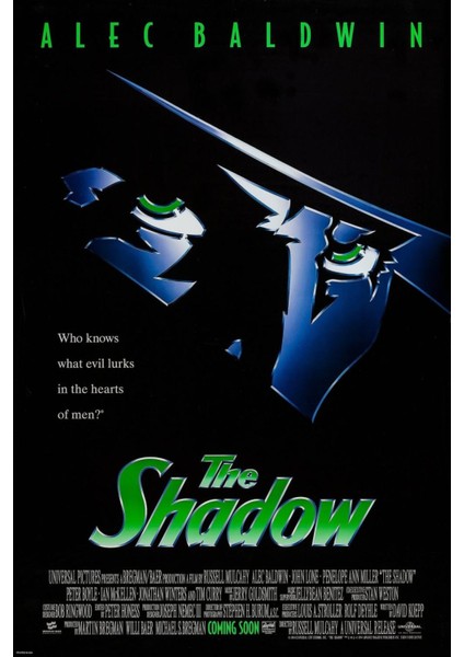 The Shadow (1994) 1 Afiş - Poster (Folyo / Afiş / Poster) 7848 ( 35 cm x 50 cm )