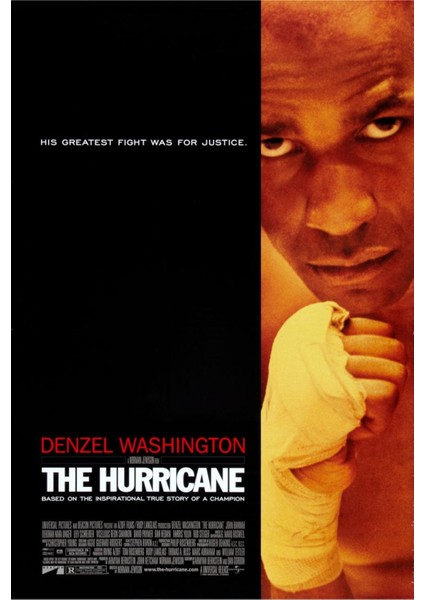 The Hurricane (1999) 1 Afiş - Poster (Folyo / Afiş / Poster) 7261 ( 35 cm x 50 cm )