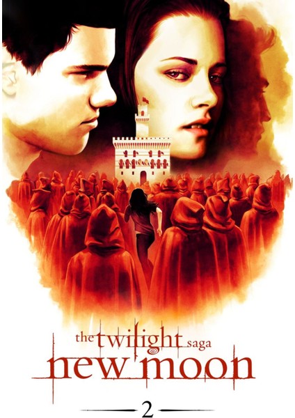 The Twilight Saga New Moon (2009) 2 Afiş - Poster (Folyo / Afiş / Poster) 8038 ( 35 cm x 50 cm )