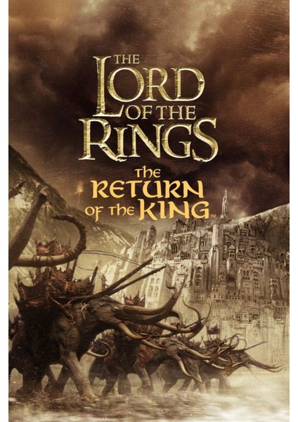 The Lord Of The Rings The Return Of The King (2003) 0007 Afiş - Poster (Folyo / Afiş / Poster) 7498 ( 35 cm x 50 cm )