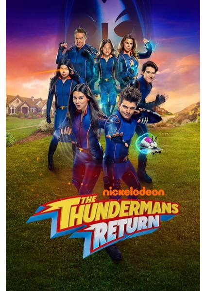 The Thundermans Return (2024) 0001 Afiş - Poster (Folyo / Afiş / Poster) 8007 ( 35 cm x 50 cm )