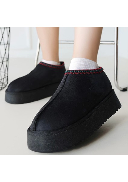 Foyk Siyah Süet Bot modelleri