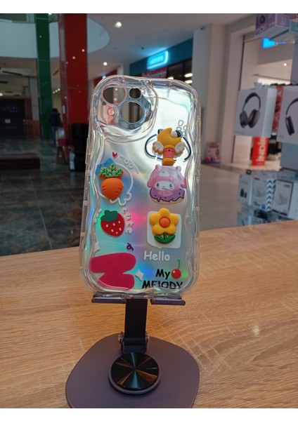 iPhone 15 Uyumlu Havuç Tasarım Kapak Kabartma Figürlü Hologram Kılıf fırsatları