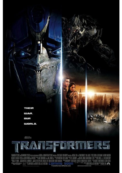 Transformers (2007) 1 Afiş - Poster (Folyo / Afiş / Poster) 8332 ( 35 cm x 50 cm )