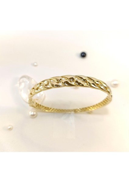 PR Damlası Kelepçe Bilezik 14 Ayar Altın HD VİDEOLU indirimleri