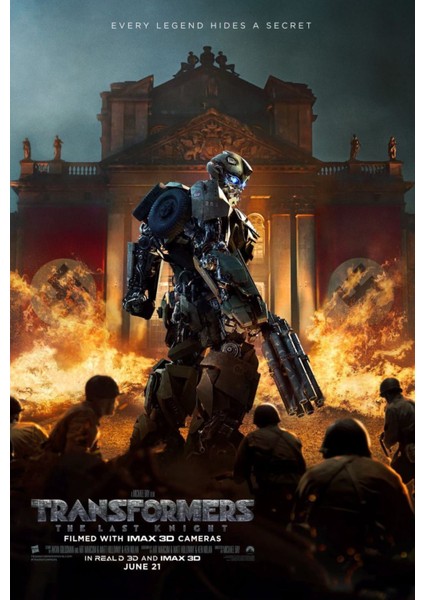 Transformers The Last Knight (2017) 18 Afiş - Poster (Folyo / Afiş / Poster) 8418 ( 35 cm x 50 cm )