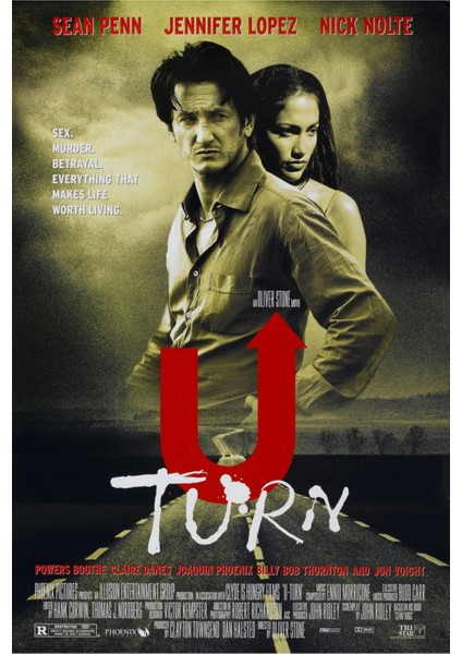 U Turn (1997) Afiş - Poster (Folyo / Afiş / Poster) 8496 ( 35 cm x 50 cm )