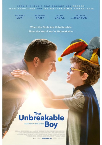 The Unbreakable Boy (2024) 0001 Afiş - Poster (Folyo / Afiş / Poster) 8040 ( 35 cm x 50 cm )